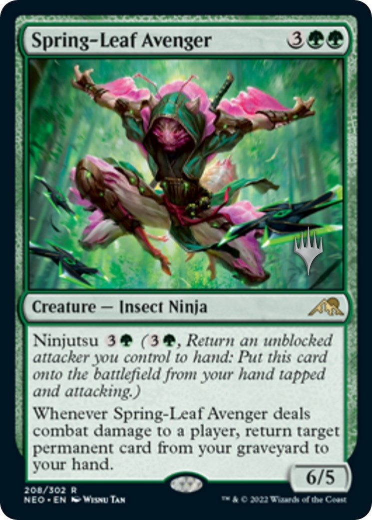 Image for Spring-Leaf Avenger (208) [Kamigawa: Neon Dynasty] - Magic: The Gathering