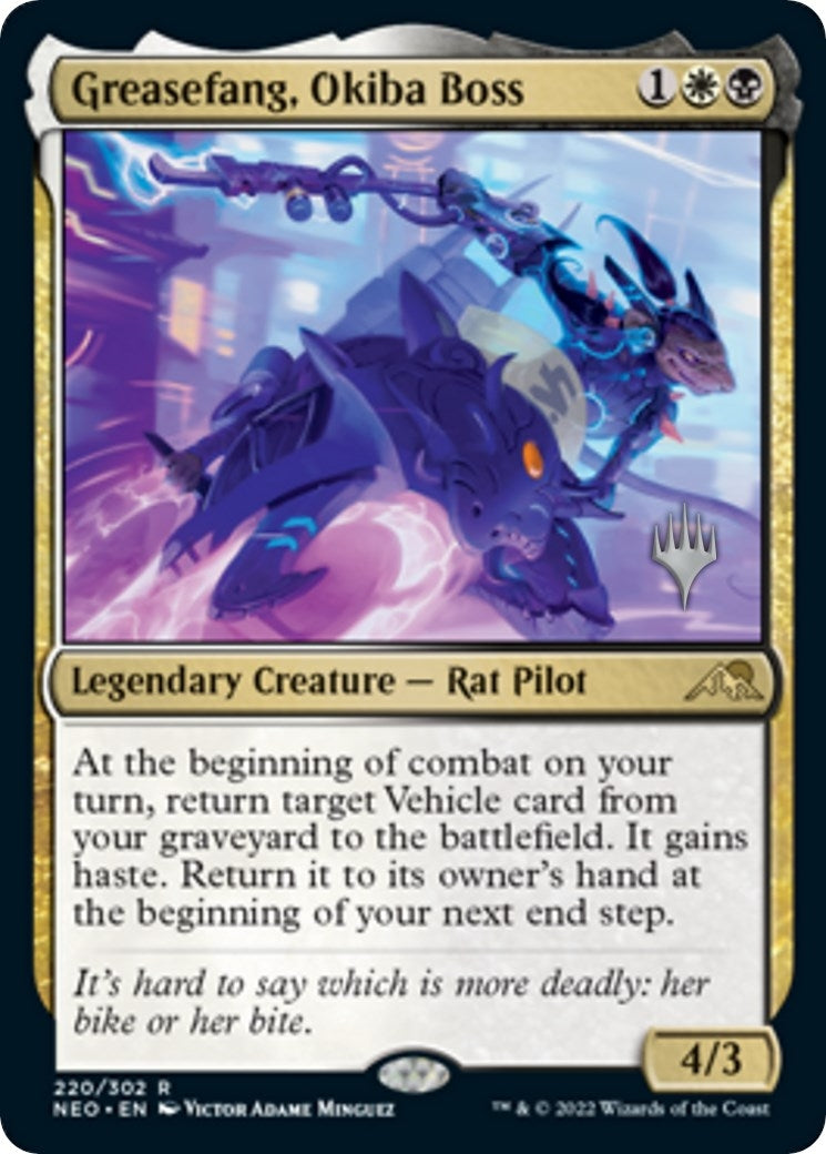 Image for Greasefang, Okiba Boss (220) [Kamigawa: Neon Dynasty] - Magic: The Gathering