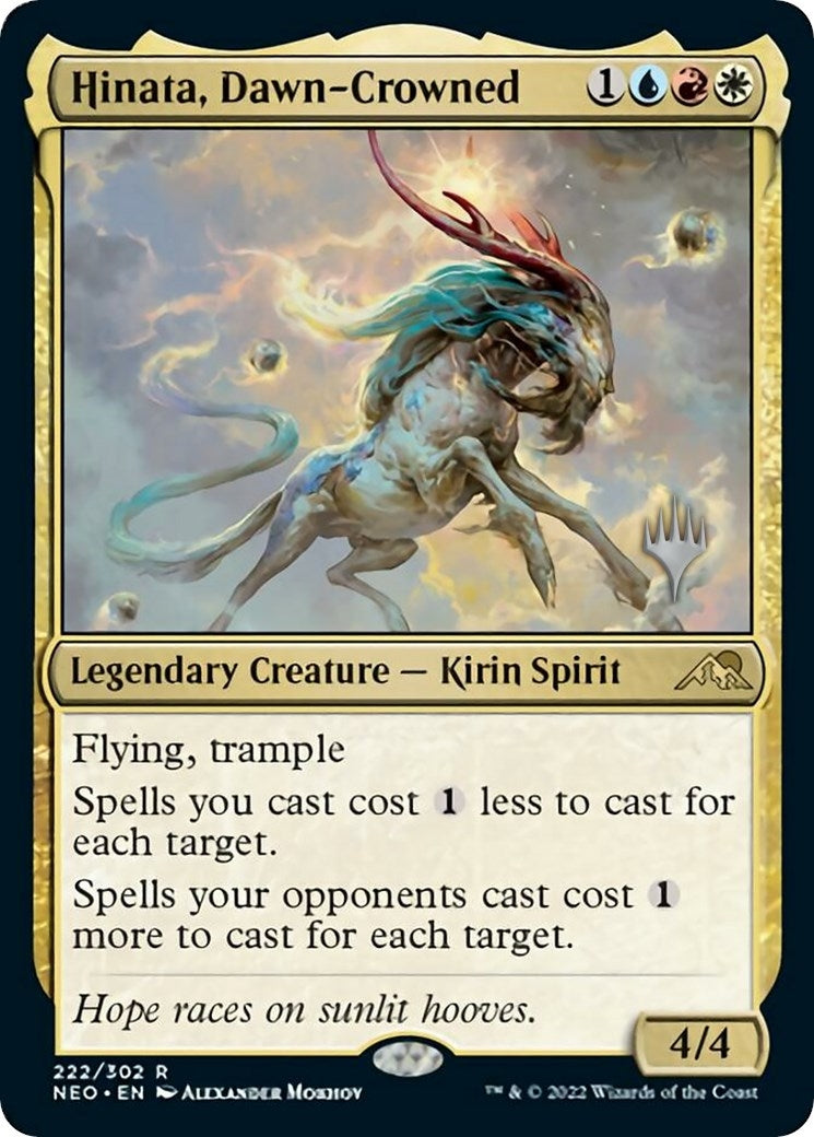 Image for Hinata, Dawn-Crowned (222) [Kamigawa: Neon Dynasty] - Magic: The Gathering