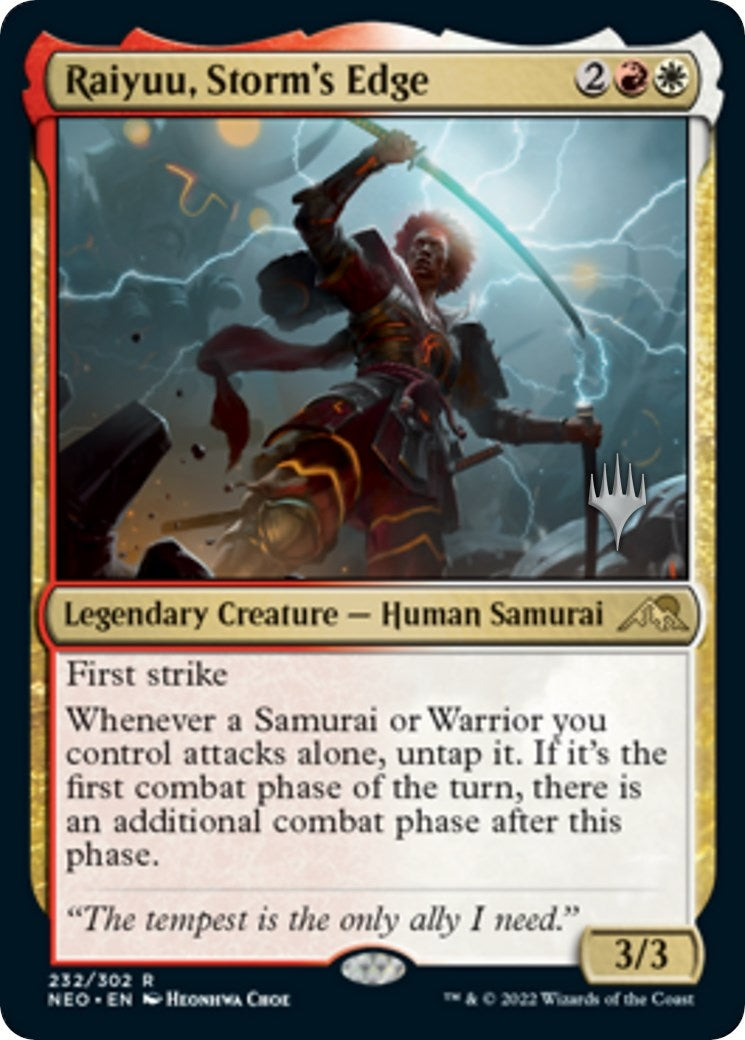 Image for Raiyuu, Storm's Edge (232) [Kamigawa: Neon Dynasty] - Magic: The Gathering