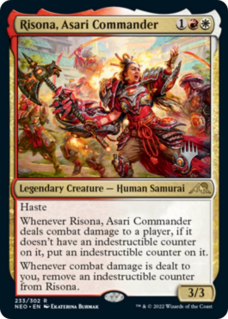 Image for Risona, Asari Commander (233) [Kamigawa: Neon Dynasty] - Magic: The Gathering