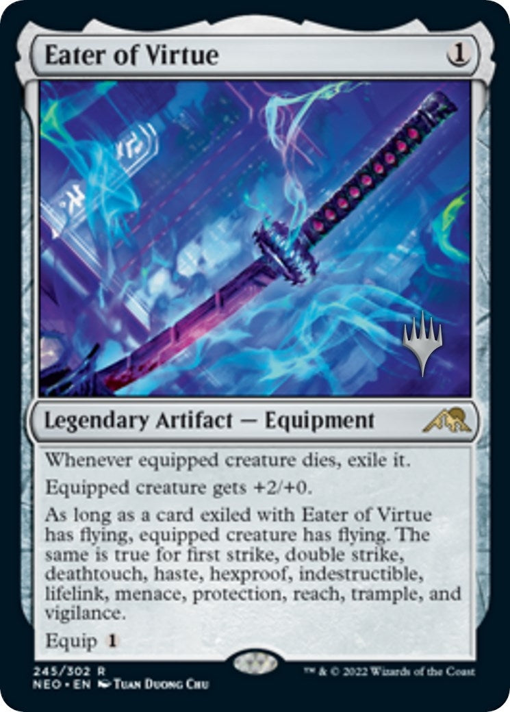 Image for Eater of Virtue (245) [Kamigawa: Neon Dynasty] - Magic: The Gathering
