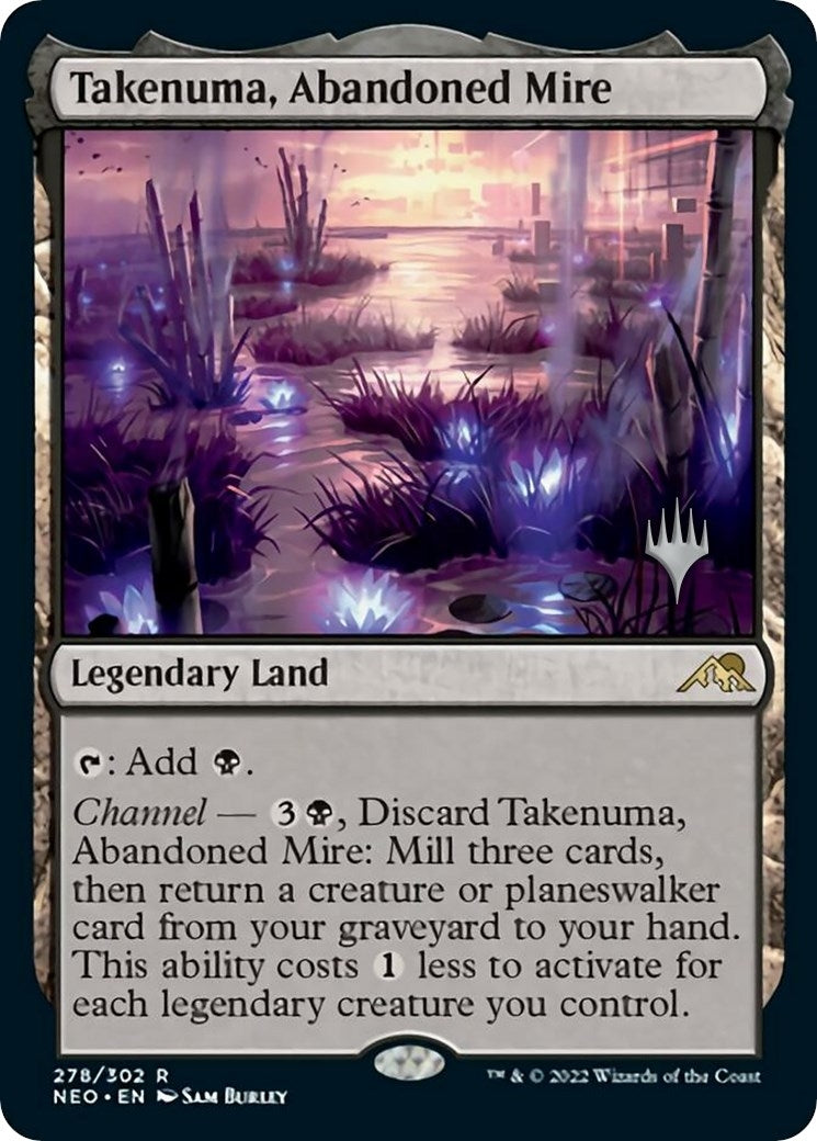 Image for Takenuma, Abandoned Mire (278) [Kamigawa: Neon Dynasty] - Magic: The Gathering