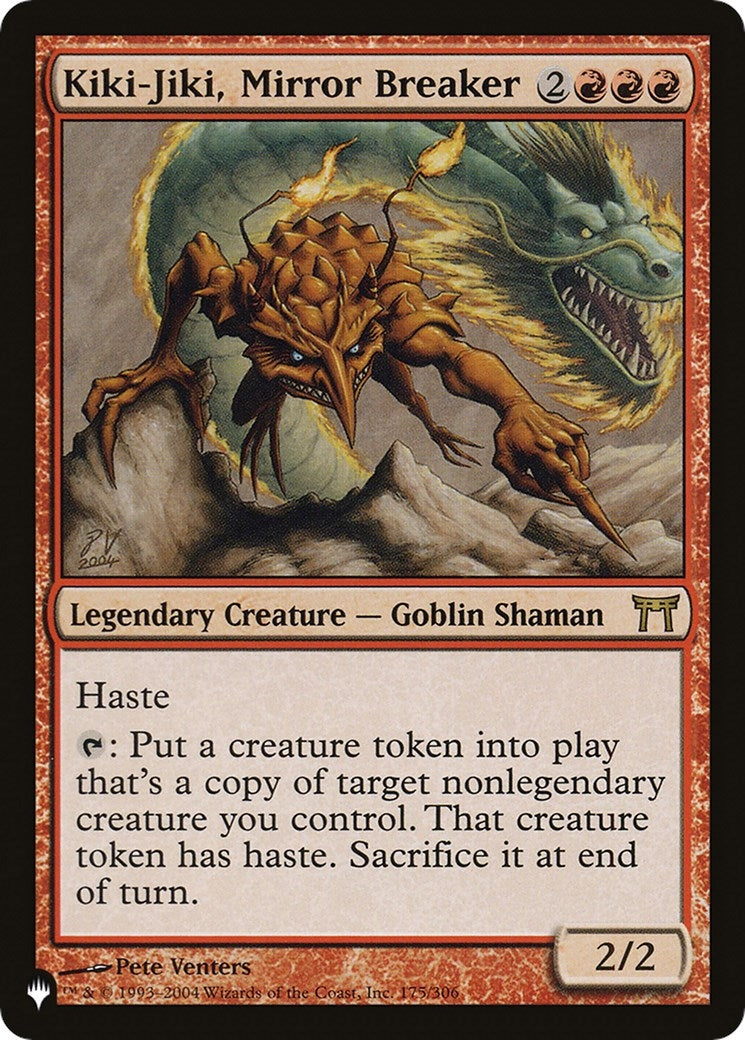 Image for Kiki-Jiki, Mirror Breaker (CHK) (175/306) [The List Reprints] - Magic: The Gathering