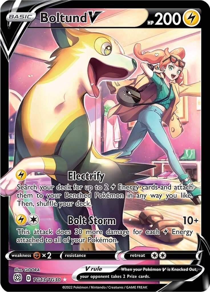 Image for Boltund V (TG13/TG30) [SWSH09: Brilliant Stars Trainer Gallery] - Pokemon