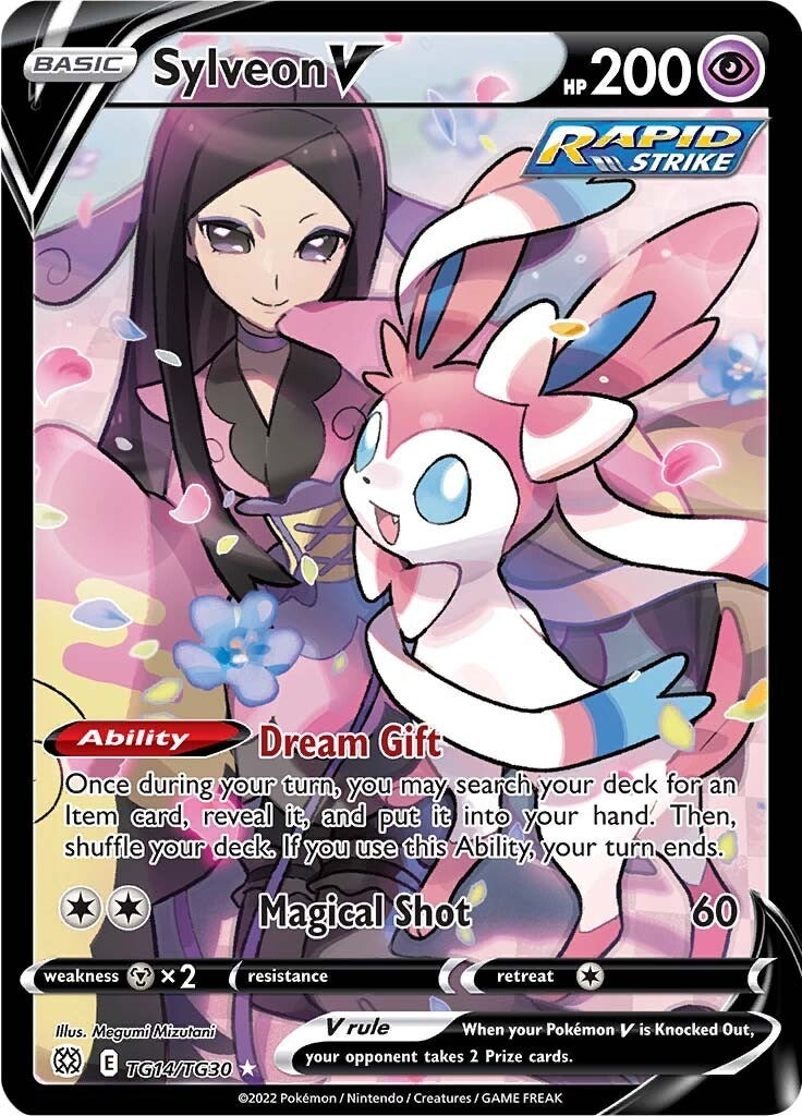 Image for Sylveon V (TG14/TG30) [SWSH09: Brilliant Stars Trainer Gallery] - Pokemon