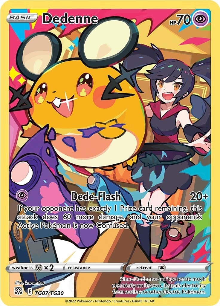 Image for Dedenne (TG07/TG30) [SWSH09: Brilliant Stars Trainer Gallery] - Pokemon