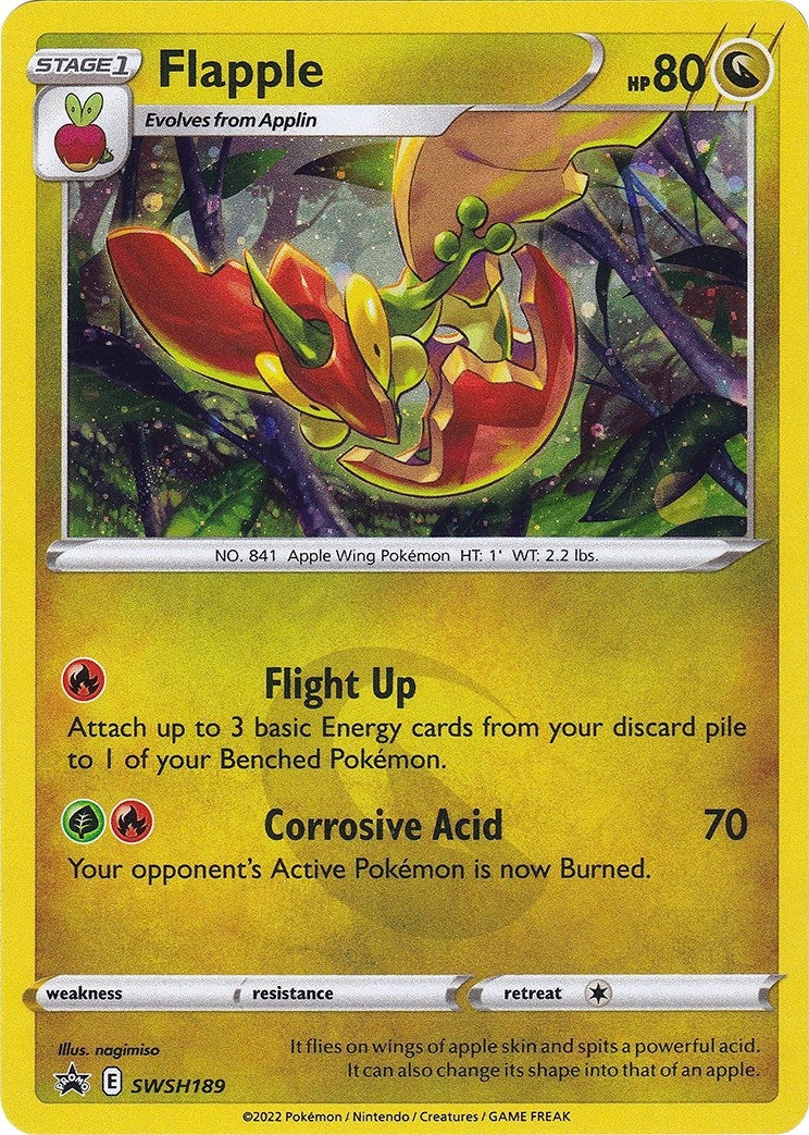 Image for Flapple - SWSH189 (SWSH189) [SWSH: Sword & Shield Promo Cards] - Pokemon