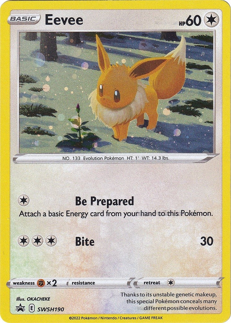 Image for Eevee - SWSH190 (SWSH190) [SWSH: Sword & Shield Promo Cards] - Pokemon