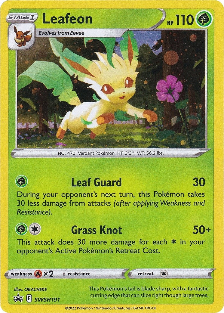 Image for Leafeon - SWSH191 (SWSH191) [SWSH: Sword & Shield Promo Cards] - Pokemon