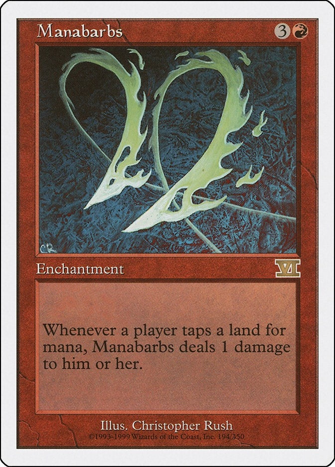 Image for Manabarbs (194) [Classic Sixth Edition] - Magic: The Gathering