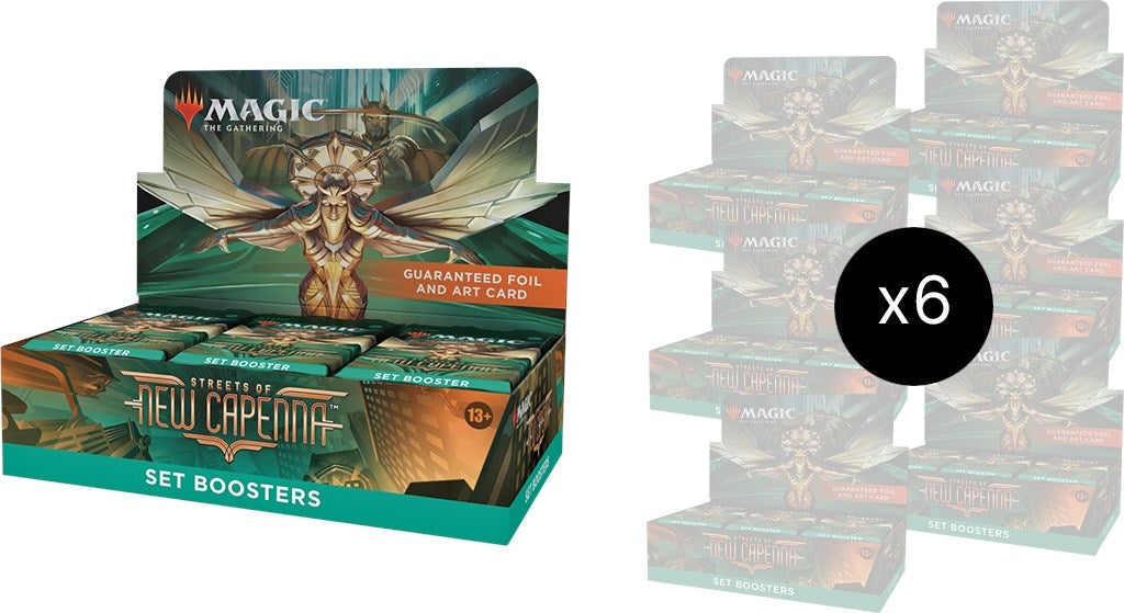 Image for Streets of New Capenna - Set Booster Display Case - Magic: The Gathering
