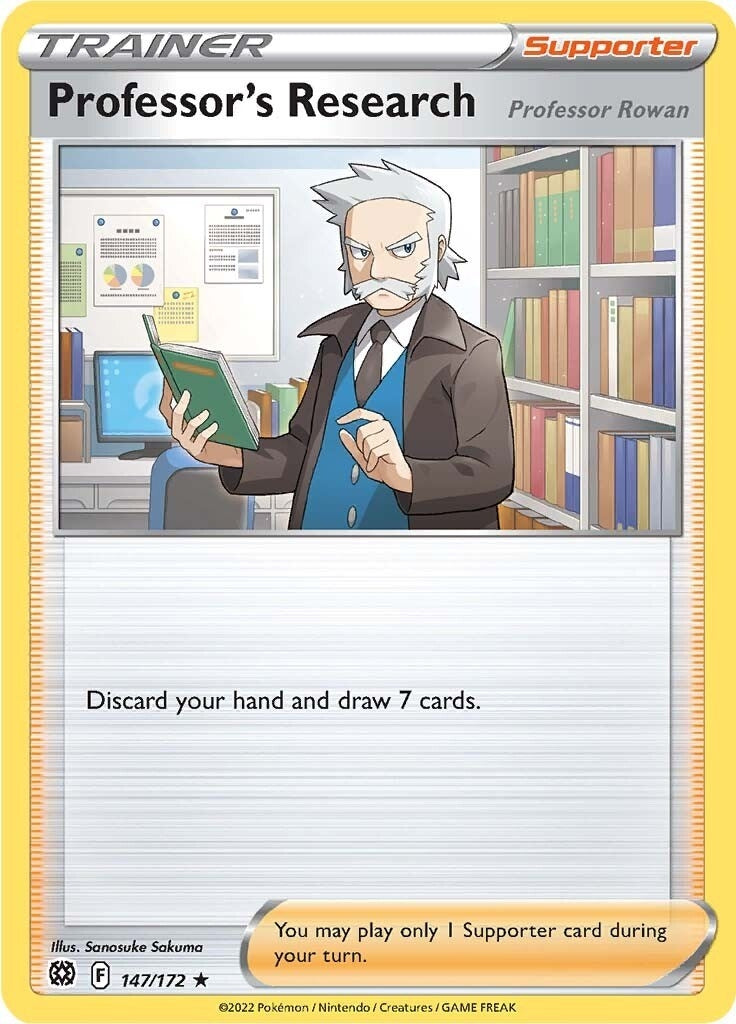 Image for Professor's Research (147/172) [Deck Exclusives] - Pokemon