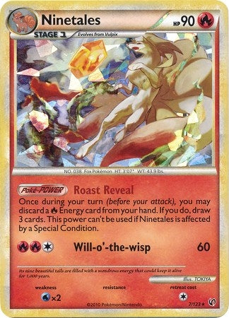 Image for Ninetales - 7/123 (Cracked Ice) (007/123) [Blister Exclusives] - Pokemon