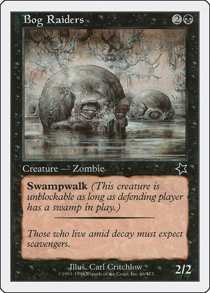 Image for Bog Raiders (66) [Starter 1999] - Magic: The Gathering