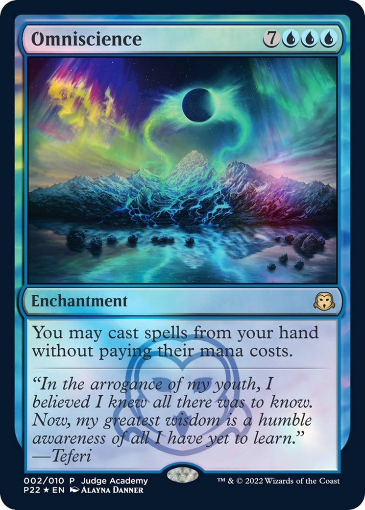 Image for Omniscience (2) [Judge Promos] - Magic: The Gathering