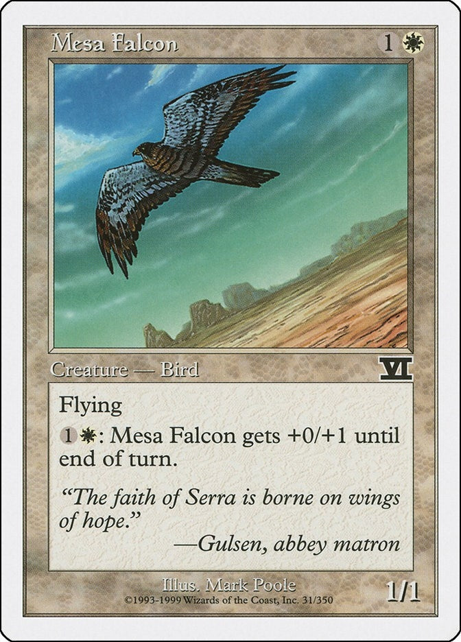 Image for Mesa Falcon (31) [Classic Sixth Edition] - Magic: The Gathering