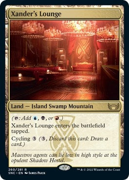 Image for Xander's Lounge (260) [Streets of New Capenna] - Magic: The Gathering