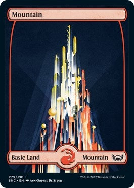 Image for Mountain (279) (279) [Streets of New Capenna] - Magic: The Gathering