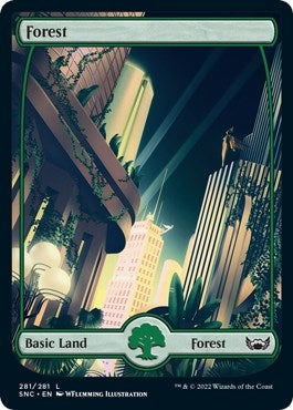 Image for Forest (281) (281) [Streets of New Capenna] - Magic: The Gathering
