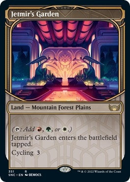 Image for Jetmir's Garden (Showcase) (351) [Streets of New Capenna] - Magic: The Gathering