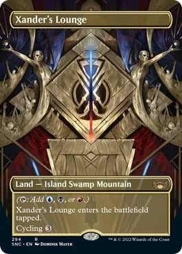 Image for Xander's Lounge (Borderless) (294) [Streets of New Capenna] - Magic: The Gathering
