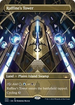 Image for Raffine's Tower (Borderless) (292) [Streets of New Capenna] - Magic: The Gathering