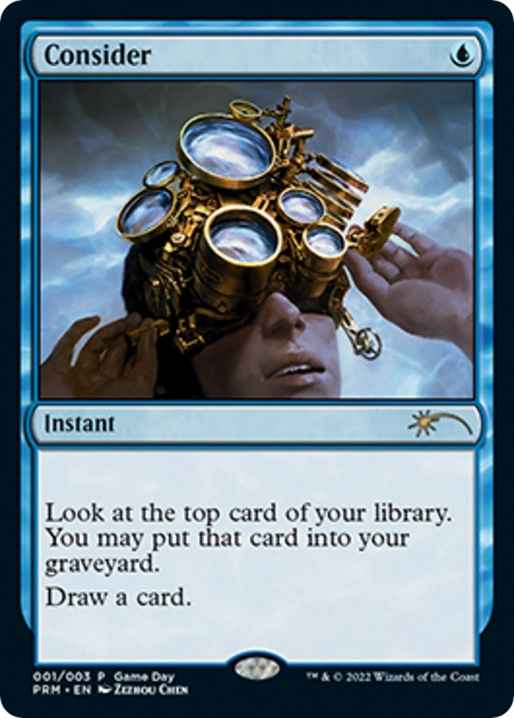 Image for Consider (1) [Game Day & Store Championship Promos] - Magic: The Gathering
