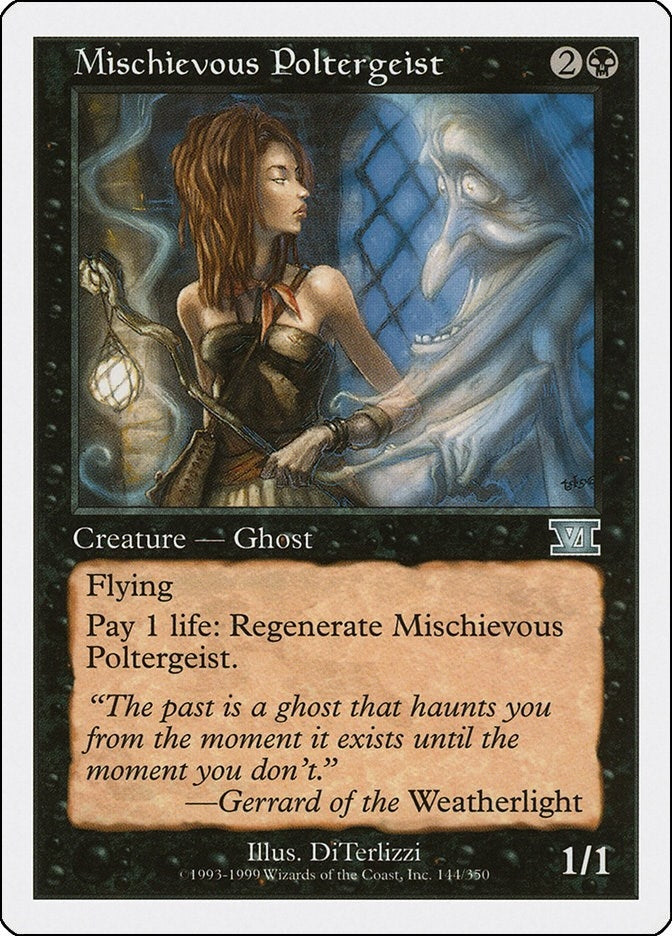 Image for Mischievous Poltergeist (144) [Classic Sixth Edition] - Magic: The Gathering
