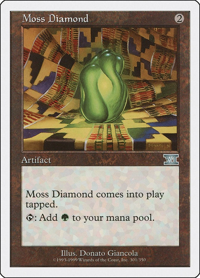 Image for Moss Diamond (301) [Classic Sixth Edition] - Magic: The Gathering