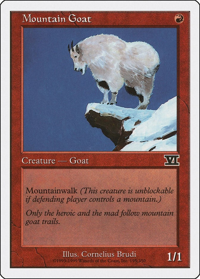 Image for Mountain Goat (195) [Classic Sixth Edition] - Magic: The Gathering
