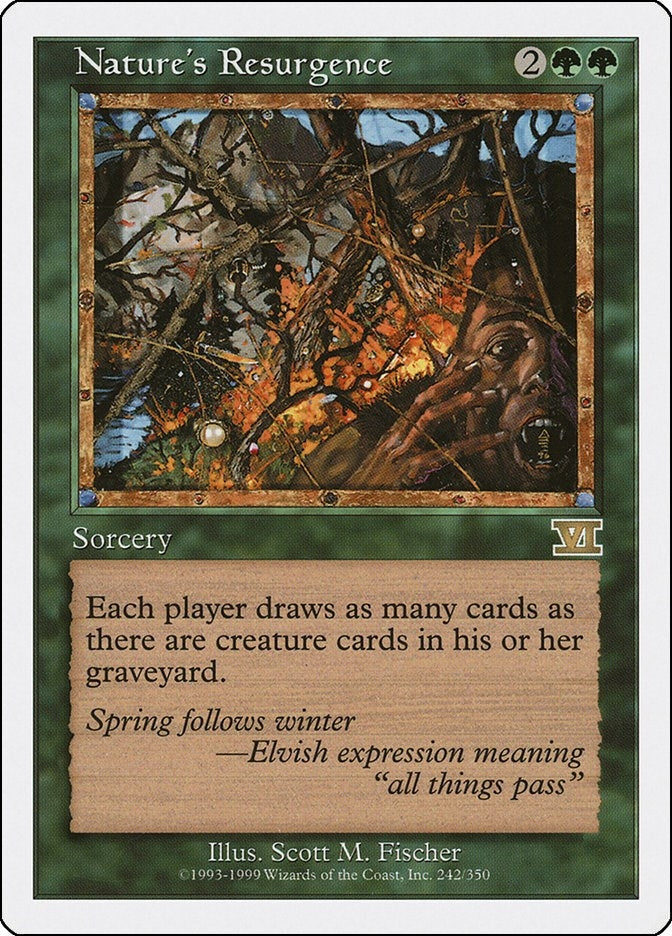 Image for Nature's Resurgence (242) [Classic Sixth Edition] - Magic: The Gathering