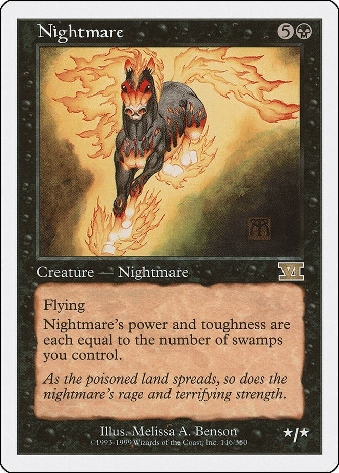 Image for Nightmare (146) [Classic Sixth Edition] - Magic: The Gathering