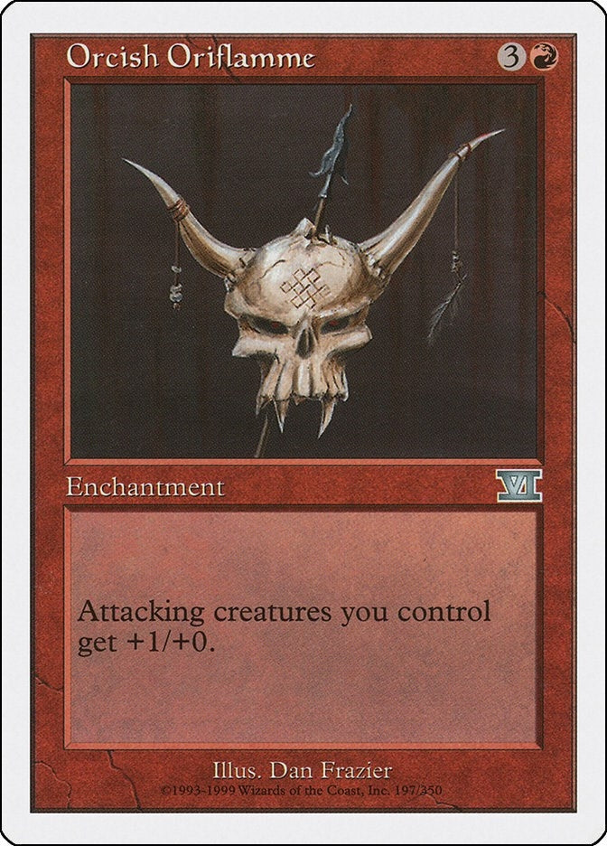 Image for Orcish Oriflamme (197) [Classic Sixth Edition] - Magic: The Gathering