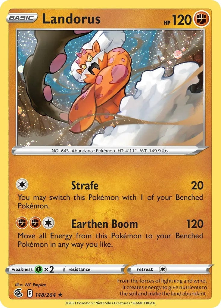 Image for Landorus - 148/264 (Cosmos Holo) (148/264) [Blister Exclusives] - Pokemon