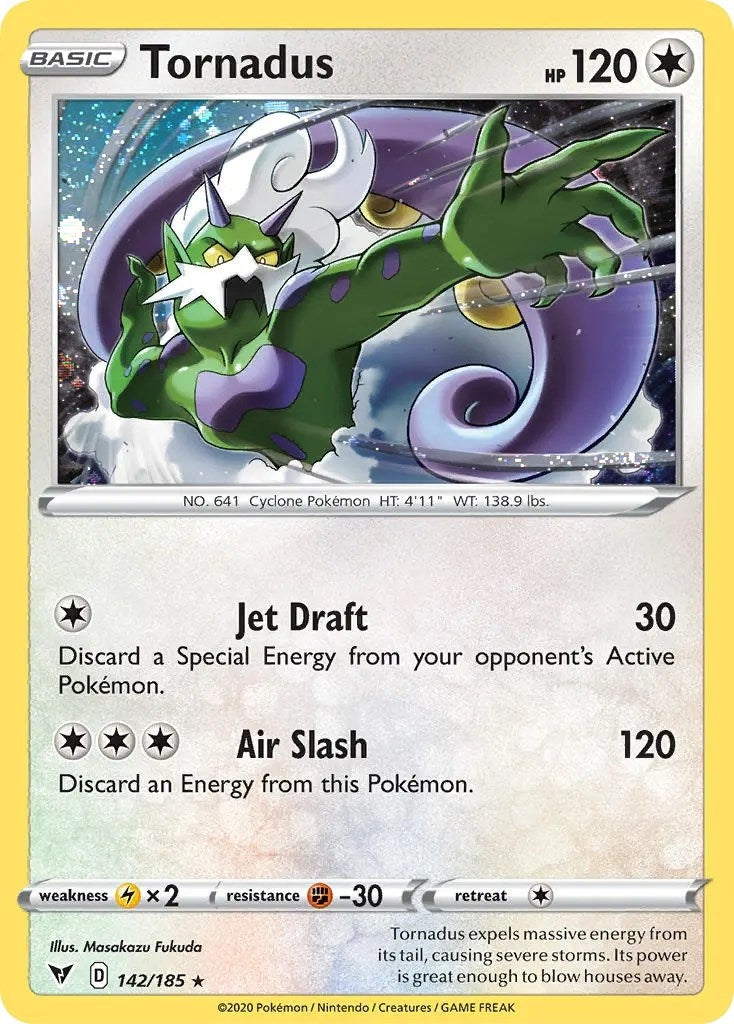 Image for Tornadus - 142/185 (Cosmos Holo) (142/185) [Blister Exclusives] - Pokemon