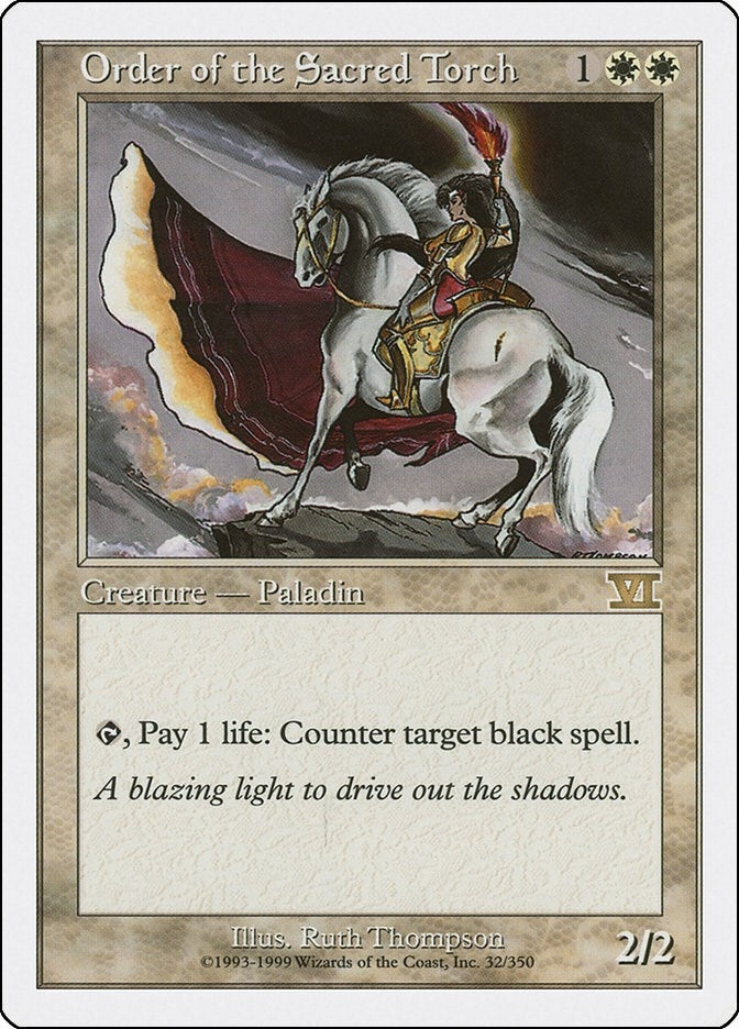 Image for Order of the Sacred Torch (32) [Classic Sixth Edition] - Magic: The Gathering