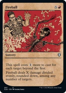 Image for Fireball (Showcase) (397) [Commander Legends: Battle for Baldur's Gate] - Magic: The Gathering