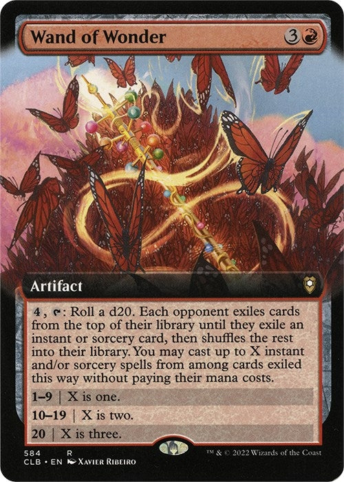 Image for Wand of Wonder (Extended Art) (584) [Commander Legends: Battle for Baldur's Gate] - Magic: The Gathering