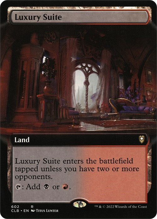 Image for Luxury Suite (Extended Art) (602) [Commander Legends: Battle for Baldur's Gate] - Magic: The Gathering