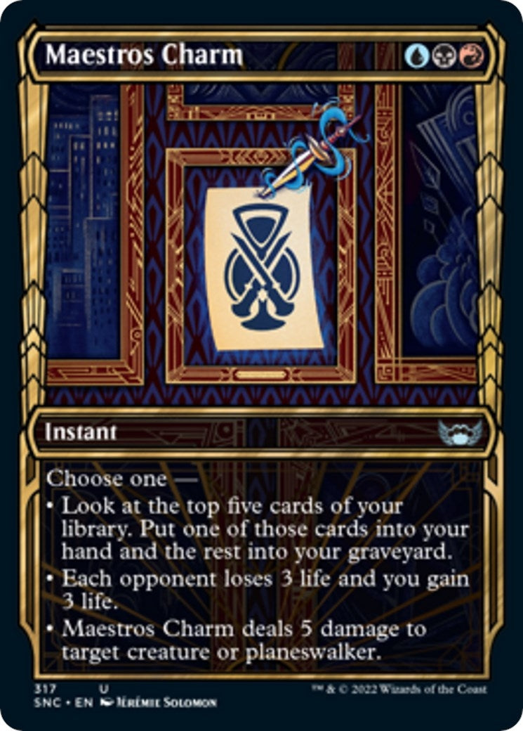 Image for Maestros Charm (Showcase) (317) [Streets of New Capenna] - Magic: The Gathering