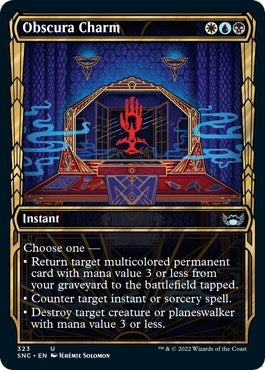 Image for Obscura Charm (Showcase) (323) [Streets of New Capenna] - Magic: The Gathering