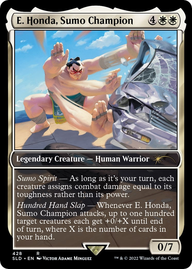 Image for E. Honda, Sumo Champion (428) [Secret Lair Drop Series] - Magic: The Gathering
