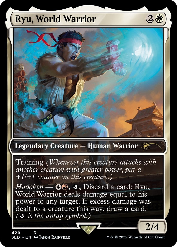 Image for Ryu, World Warrior (429) [Secret Lair Drop Series] - Magic: The Gathering
