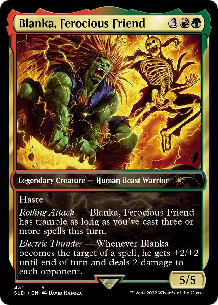 Image for Blanka, Ferocious Friend (431) [Secret Lair Drop Series] - Magic: The Gathering