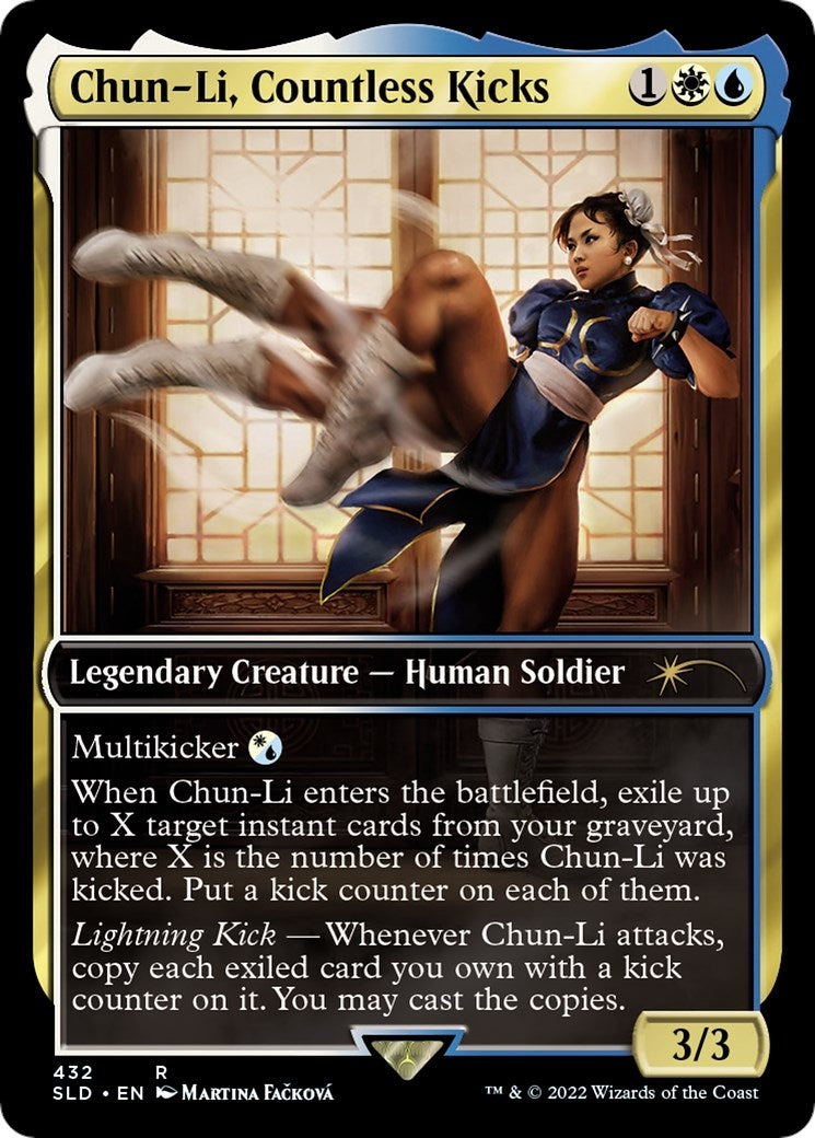 Image for Chun-Li, Countless Kicks (432) [Secret Lair Drop Series] - Magic: The Gathering