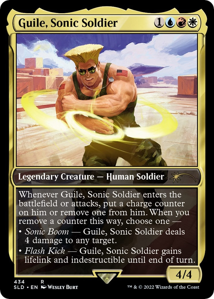 Image for Guile, Sonic Soldier (434) [Secret Lair Drop Series] - Magic: The Gathering