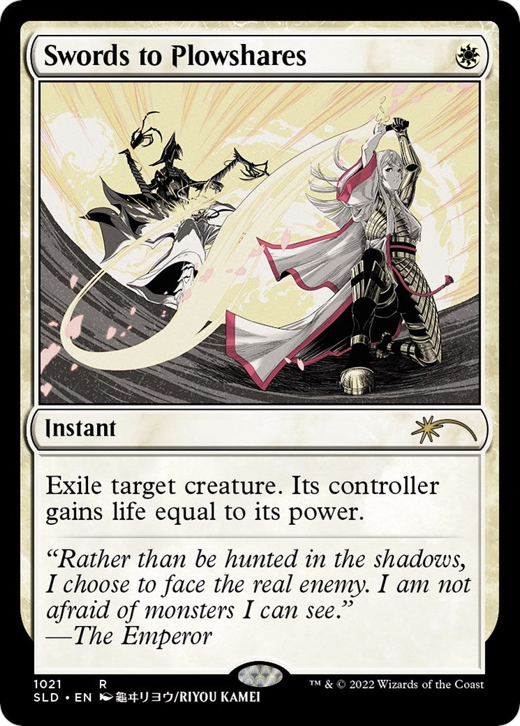 Image for Swords to Plowshares (1021) (1021) [Secret Lair Drop Series] - Magic: The Gathering