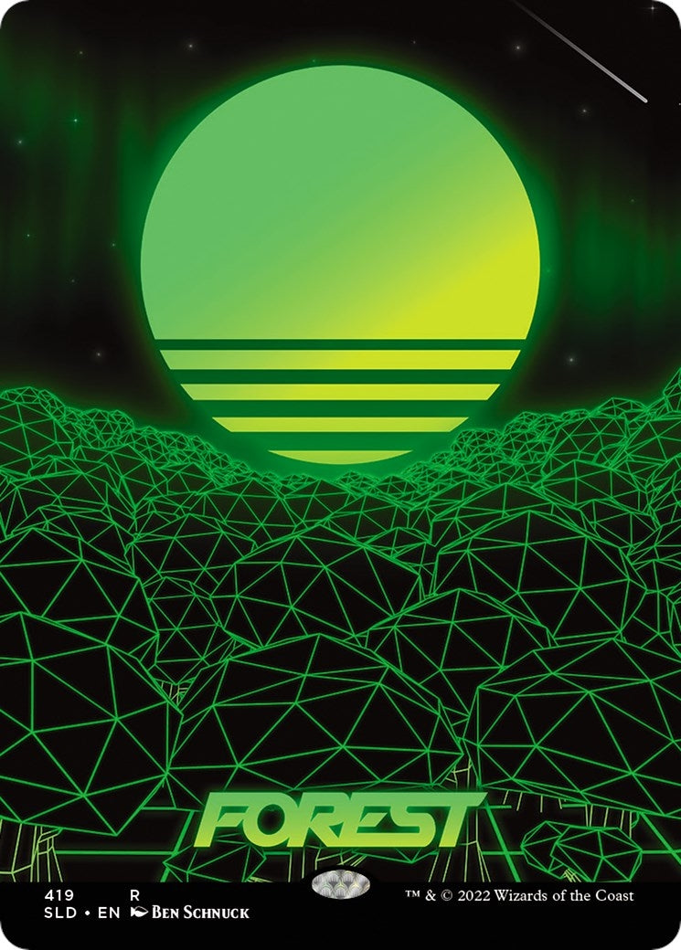 Image for Forest (419) (419) [Secret Lair Drop Series] - Magic: The Gathering