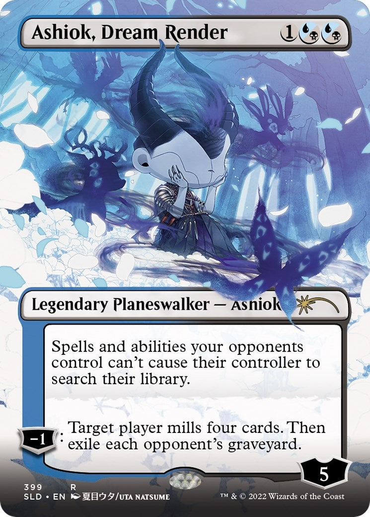 Ashiok, Dream Render (Borderless) (399) [Secret Lair Drop Series]